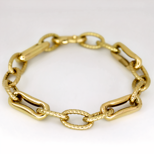 Random Shaped Chain Bracelet